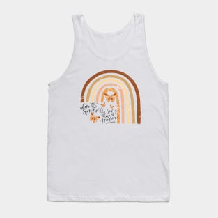 2 Corinthians 3:17 Christian Tank Top